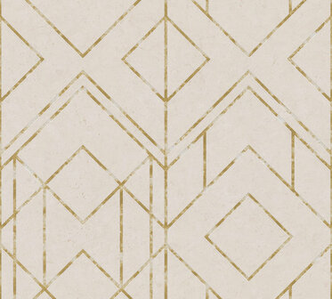 AS Creation Metropolitan Stories II Ava / New York 37869-3 - 378693 - Beige / Goud Behang