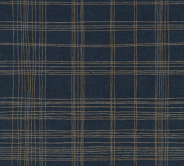 AS Creation Metropolitan Stories II Ava / New York 37919-4 - 379194 - Blauw / Goud Behang