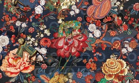 Arte Tokyo Blue MO3010 Behang