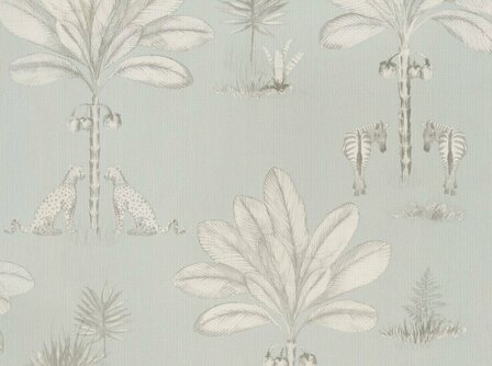 BN Wallcoverings Doodleedoo 220751 - Blauw Behang