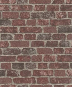 Noordwand Assorti 2024 58408 Rood - Grijs Behang