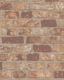 Noordwand Assorti 2024 58409 Oranje - Rood - Beige Behang