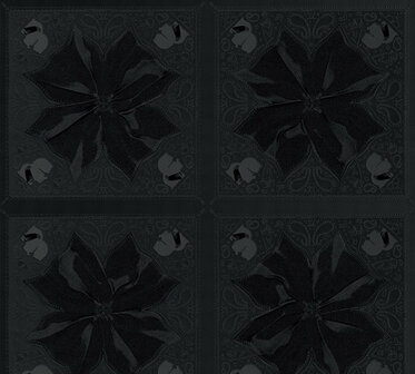 AS Creation Karl Lagerfeld Kaleidoscope 37845-3 / 378453 - Zwart Behang