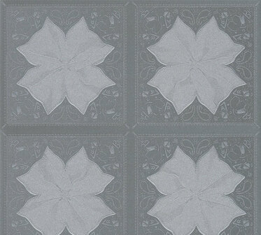 AS Creation Karl Lagerfeld Kaleidoscope 37845-5 - 378455 - Grijs / Zilver Behang