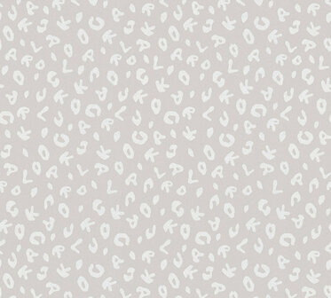 AS Creation Karl Lagerfeld Leopard 37856-3 - 378563 - Grijs / Metallic Behang