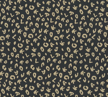 AS Creation Karl Lagerfeld Leopard 37856-4 - 378564 - Goud / Zwart Behang