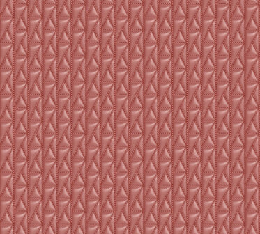 AS Creation Karl Lagerfeld Kuilted 37844-2 / 378442 - Rood Behang