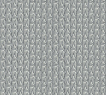 AS Creation Karl Lagerfeld Kuilted 37844-3 - 378443 - Grijs / Zilver Behang