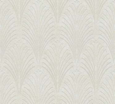 AS Creation Pop Style 37482-1 - 374821 - Creme / Grijs Behang