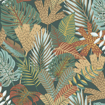 Dutch Wallcoverings Eden Bladeren M369-04 Behang