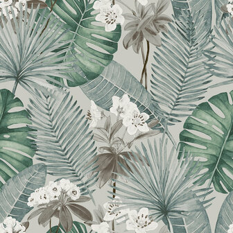 Dutch Wallcoverings Eden Bladeren/bloem M378-09 Behang