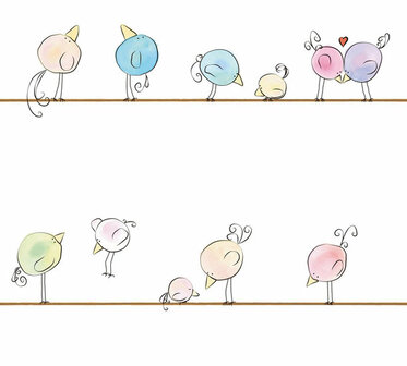 AS Creation Little Love 38137-1 - 381371 - Multicolour / Wit Behang