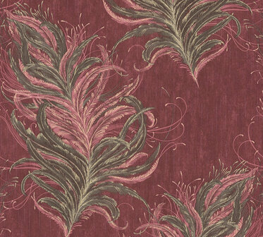 AS Creation Mata Hari 38009-3 - 380093 - Rood / Bruin Behang