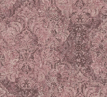 AS Creation Mata Hari 38093-2 - 380932 - Roze / Rood Behang