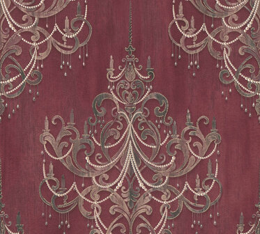 AS Creation Mata Hari 38096-3 - 380963 - Rood / Roze Behang
