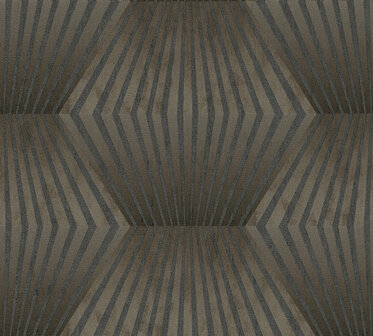 AS Creation Titanium 3 38204-2 - 382042 - Zwart / Bruin Behang
