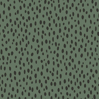 Esta Home Forest Friends Groen 139258 - Groen Behang
