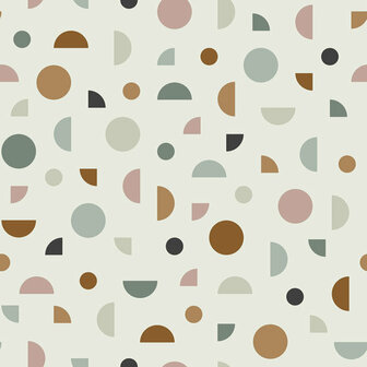 Esta Home Forest Friends Beige Multi Colour 139277 - Multicolour - Beige Behang