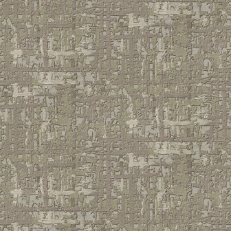 Dutch Wallcoverings Embellish fabric abstract DE120095 Behang