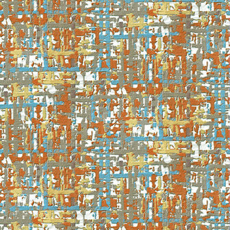 Dutch Wallcoverings Embellish fabric abstract multi DE120098 Behang