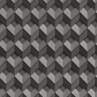 Dutch Wallcoverings Embellish cube design DE120133 Behang