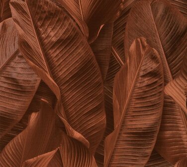 Montecolino Folium FO17810 Tobacco Red Banana Leaves Behang