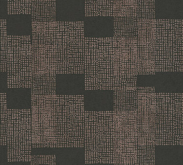 AS Creation Desert Lodge 38525-2 - 385252 bronze Geometrisch / Brons / Zwart Behang