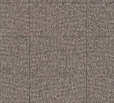 AS Creation Desert Lodge 38526-4 - 385264 Bruin Geometrisch / Grijs Behang