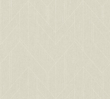 AS Creation Villa 37369-3 - 373693 Grijs Geometrisch / Wit Behang