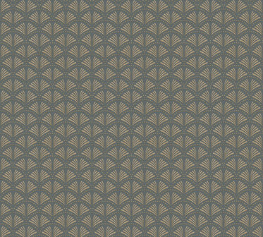 AS Creation Trendwall 2 - 37957-3 - 379573 Grijs Art Deco Glitter / Goud Behang