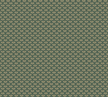 AS Creation Trendwall 2 - 37958-5 - 379585 Groen Art Deco Glitter / Goud Behang