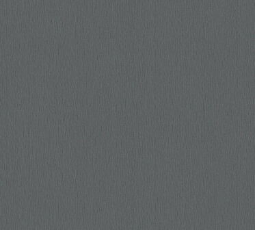 AS Creation Trendwall 2 - 37973-3 - 379733 Grijs Uni / Zwart Behang