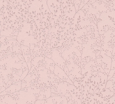 AS Creation Trendwall 2 - 38100-2 - 381002 Roze / Glanzend Behang