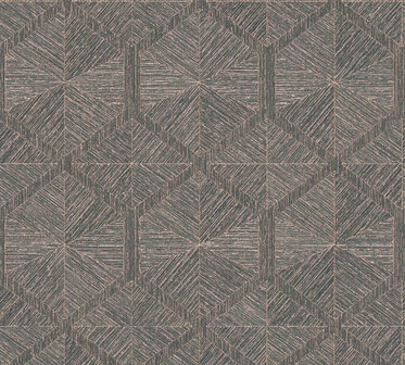 AS Creation My Home My Spa 38690-2 - 386902 Brons / Brons / Grijs Behang