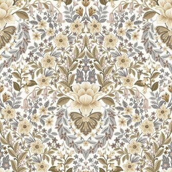 Noordwand Flora 18516 Beige - Metallic Behang