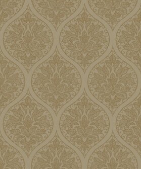 Noordwand Emporium 7006 Groen - Bruin - Metallic Behang