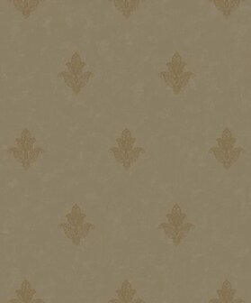 Noordwand Emporium 7016 Groen - Bruin - Metallic Behang