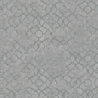 Noordwand Emporium DWP0246-03 Metallic - Grijs Behang