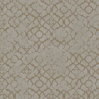 Noordwand Emporium DWP0246-06 Grijs - Metallic Behang