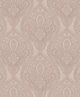 Noordwand Emporium DWP0247-04 Roze - Metallic Behang