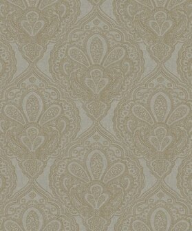 Noordwand Emporium DWP0247-06 Grijs - Metallic Behang