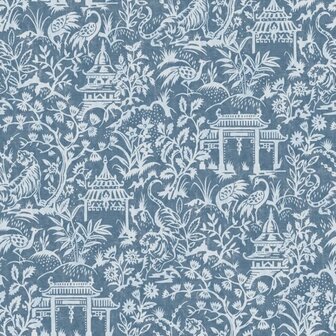 Noordwand Secret Garden G78508 Blauw Behang