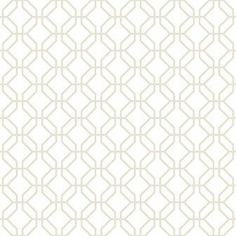 Noordwand Secret Garden G78529 Wit - Grijs - Beige Behang