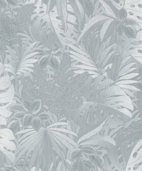 Noordwand Botanica 33301 Metallic - Grijs Behang