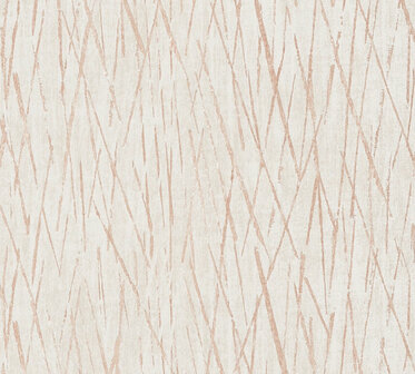 AS Creation #Hygge 38598-2 - 385982 Metallic Landhuis - Grijs / Bruin Behang