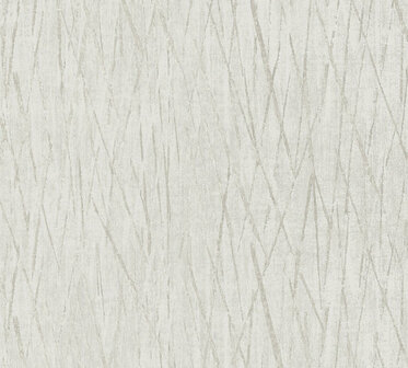 AS Creation #Hygge 38598-6 - 385986 Metallic Landhuis - Grijs / Wit Behang