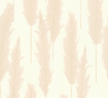 AS Creation #Hygge 38631-2 - 386312 Creme Bloemrijk - Beige Behang