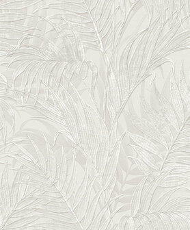 Dutch Wallcoverings Grace GR322101 wit/ Zilver Behang