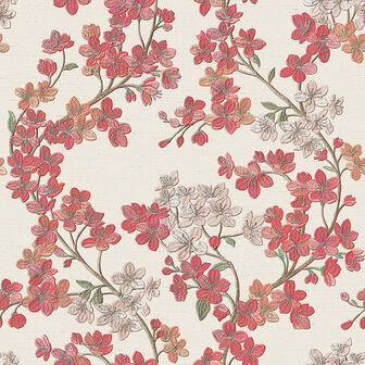 Dutch Wallcoverings Grace GR322203 Rood Behang