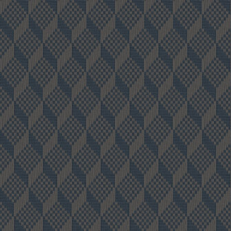 Dutch Wallcoverings Grace GR322307 Donkerblauw Behang